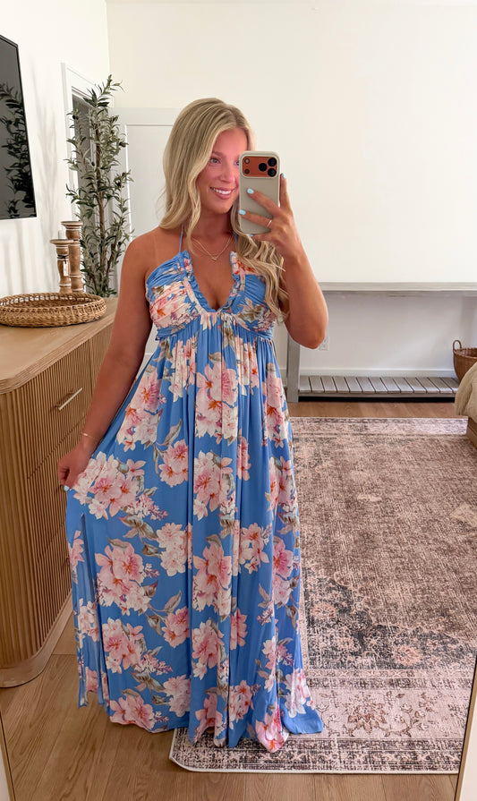 Key West Floral Maxi Dress