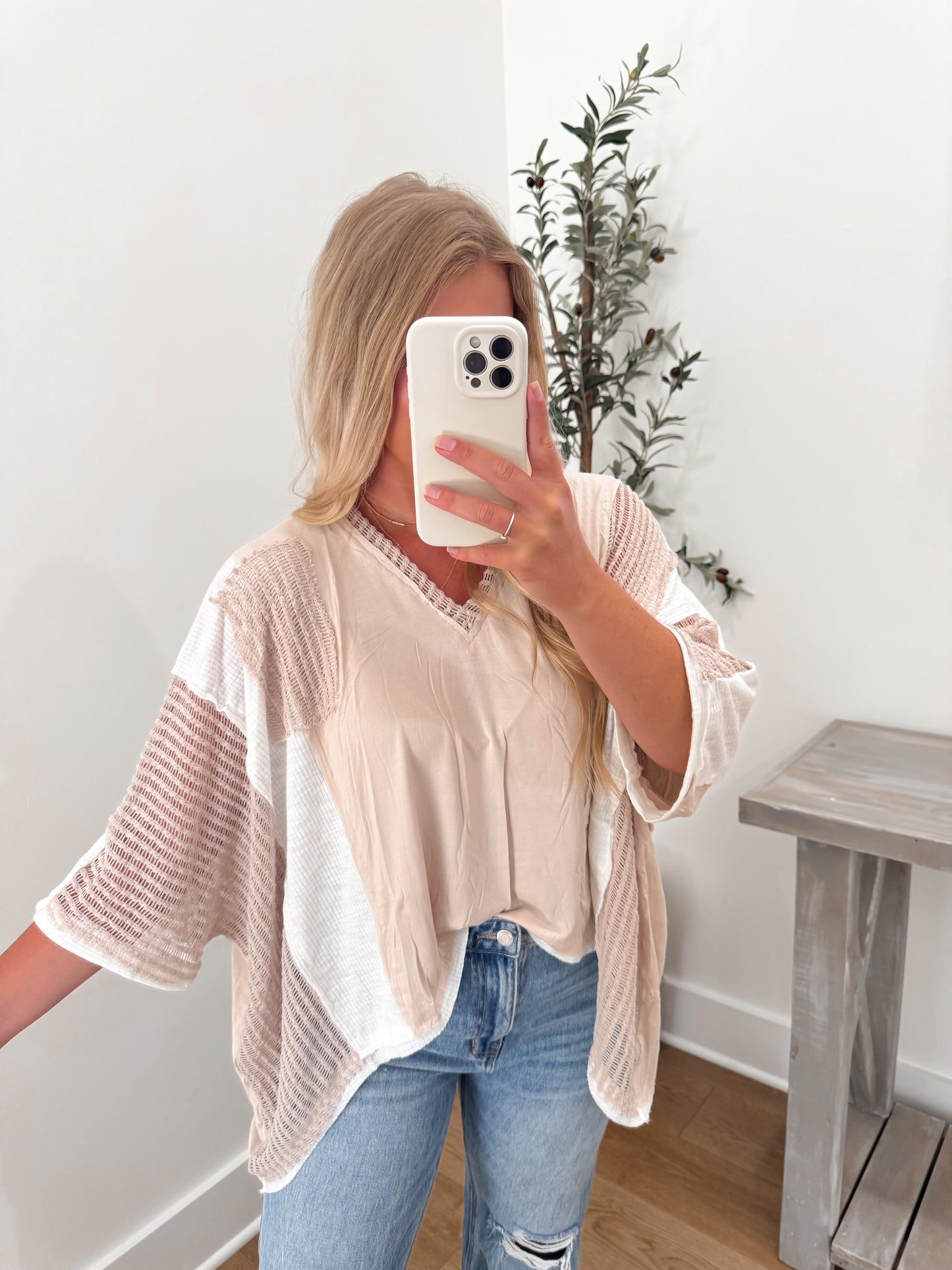 Boho Breeze Top - Natural