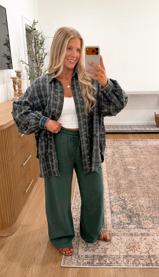 Meet Me By The Bonfire Flannel