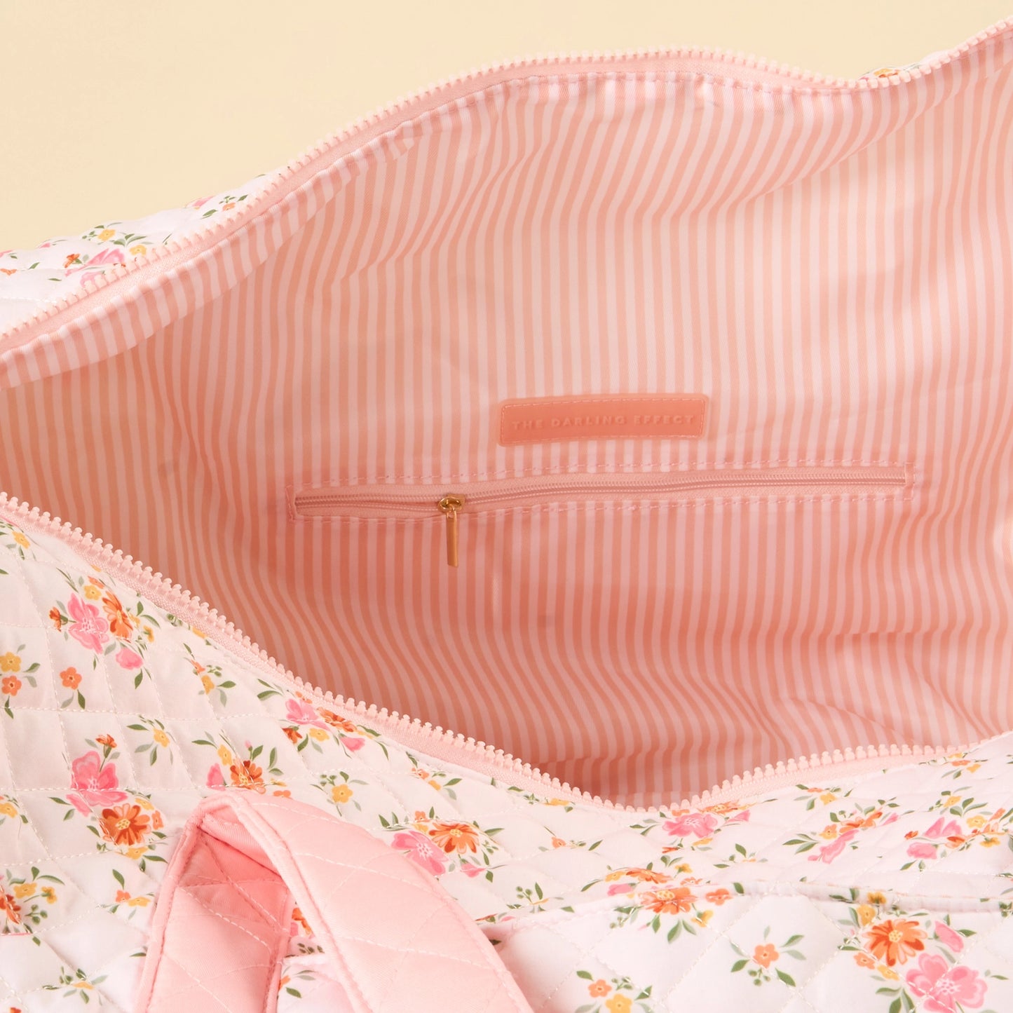 Quilted Weekender Bag - Daydream Cream