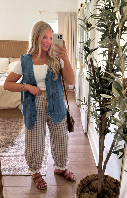 Cowgirl Casanova Denim Vest