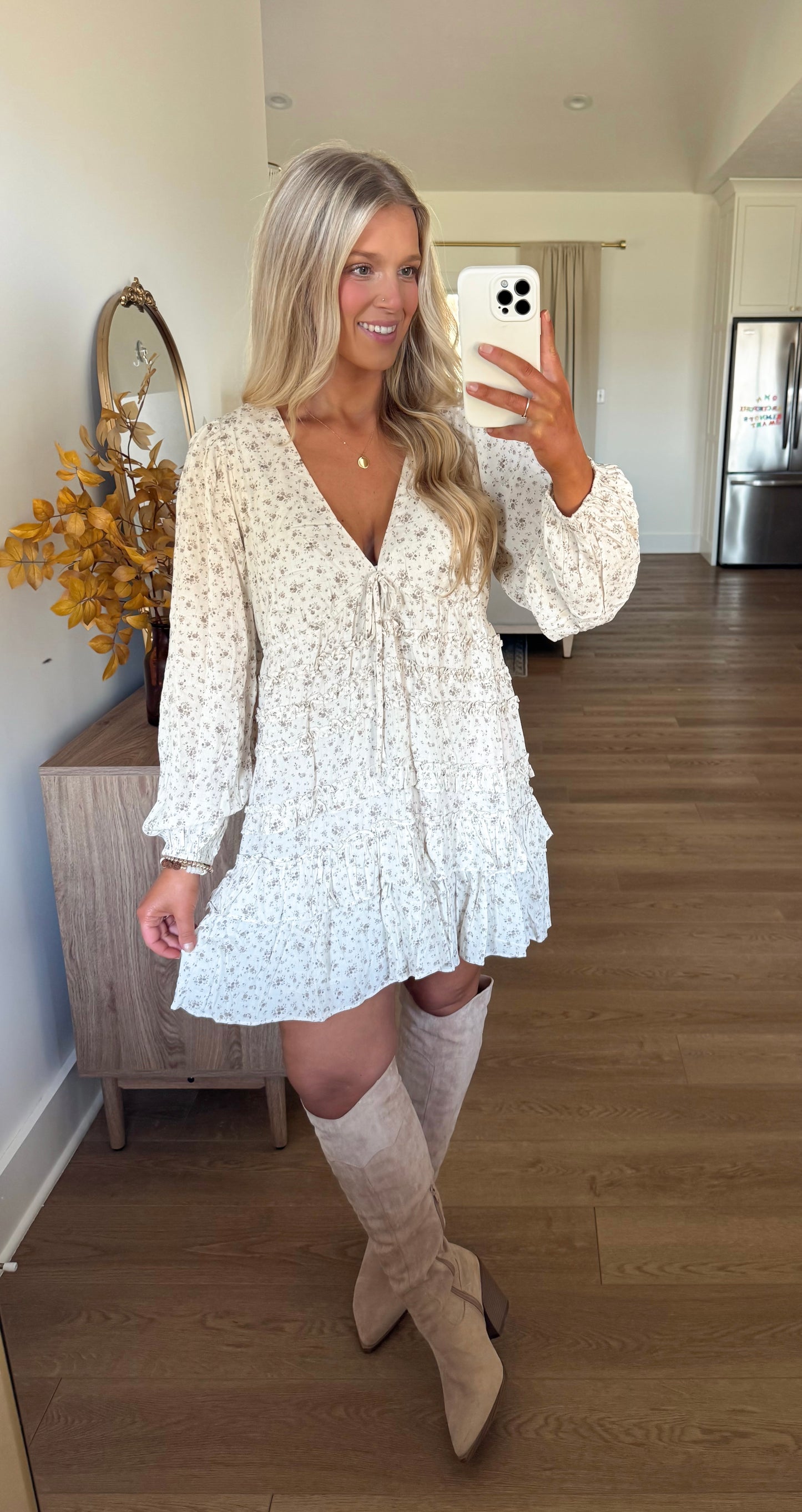 Living For Love Floral Dress