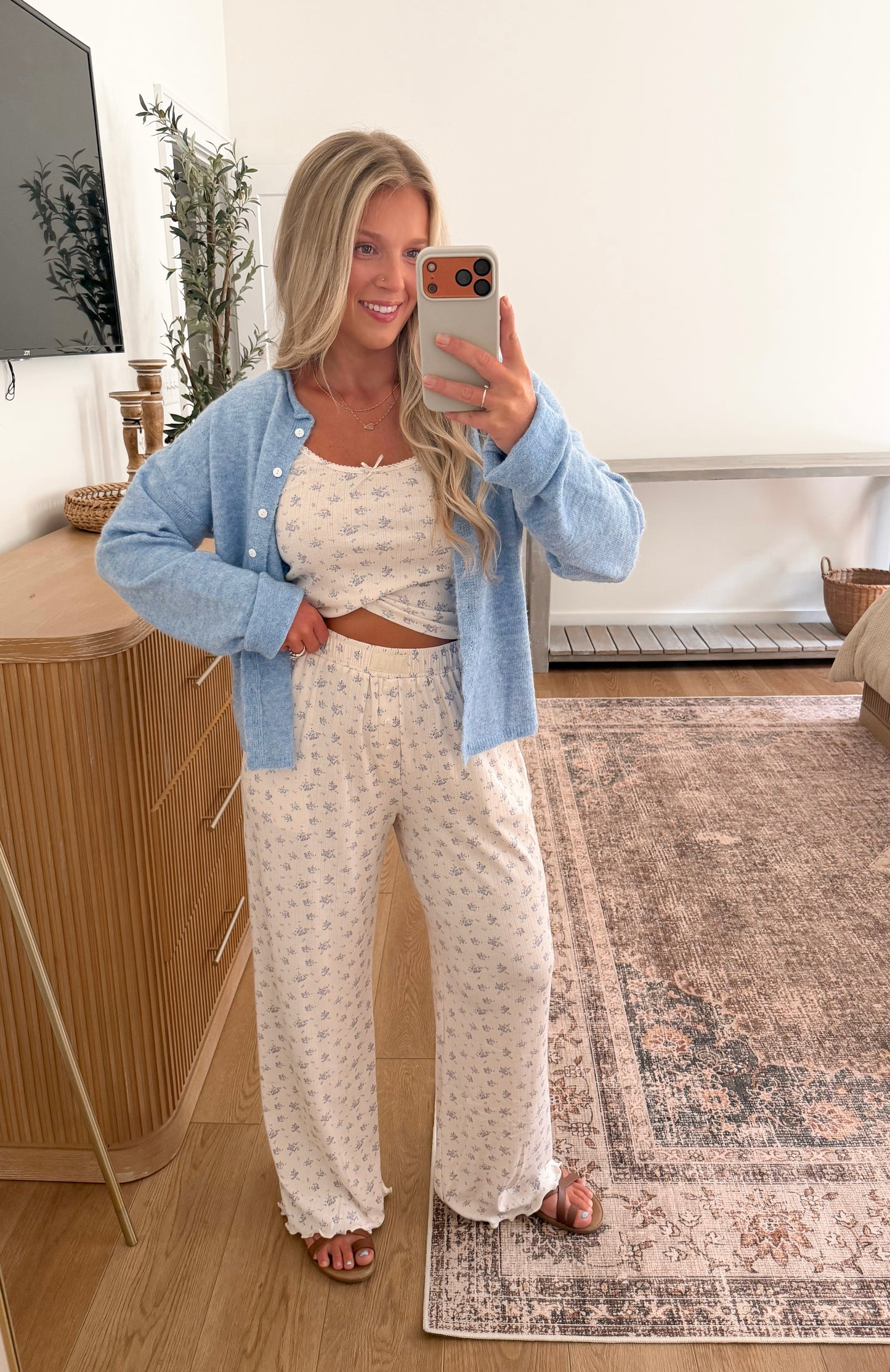 Floral PJ Set