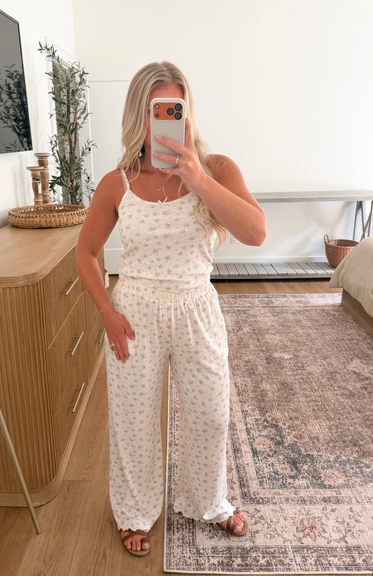 Floral PJ Set