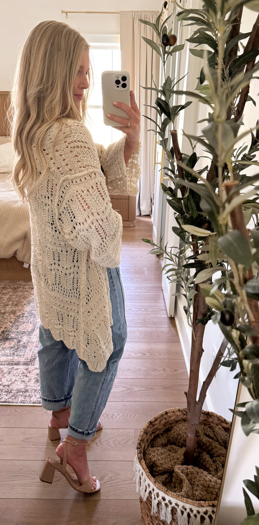 Natural Knit Cardigan