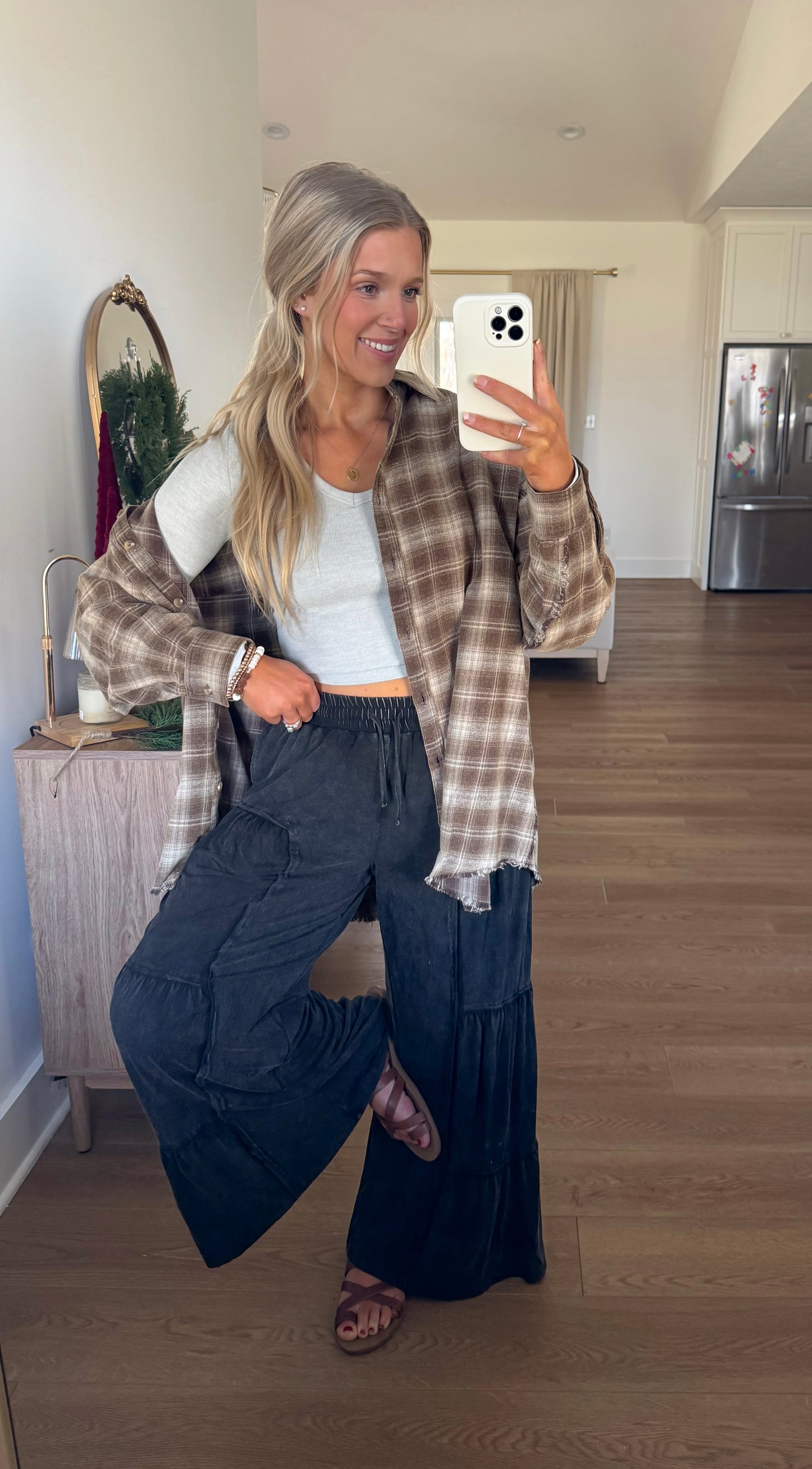 Freestyle Tiered Pants - Black