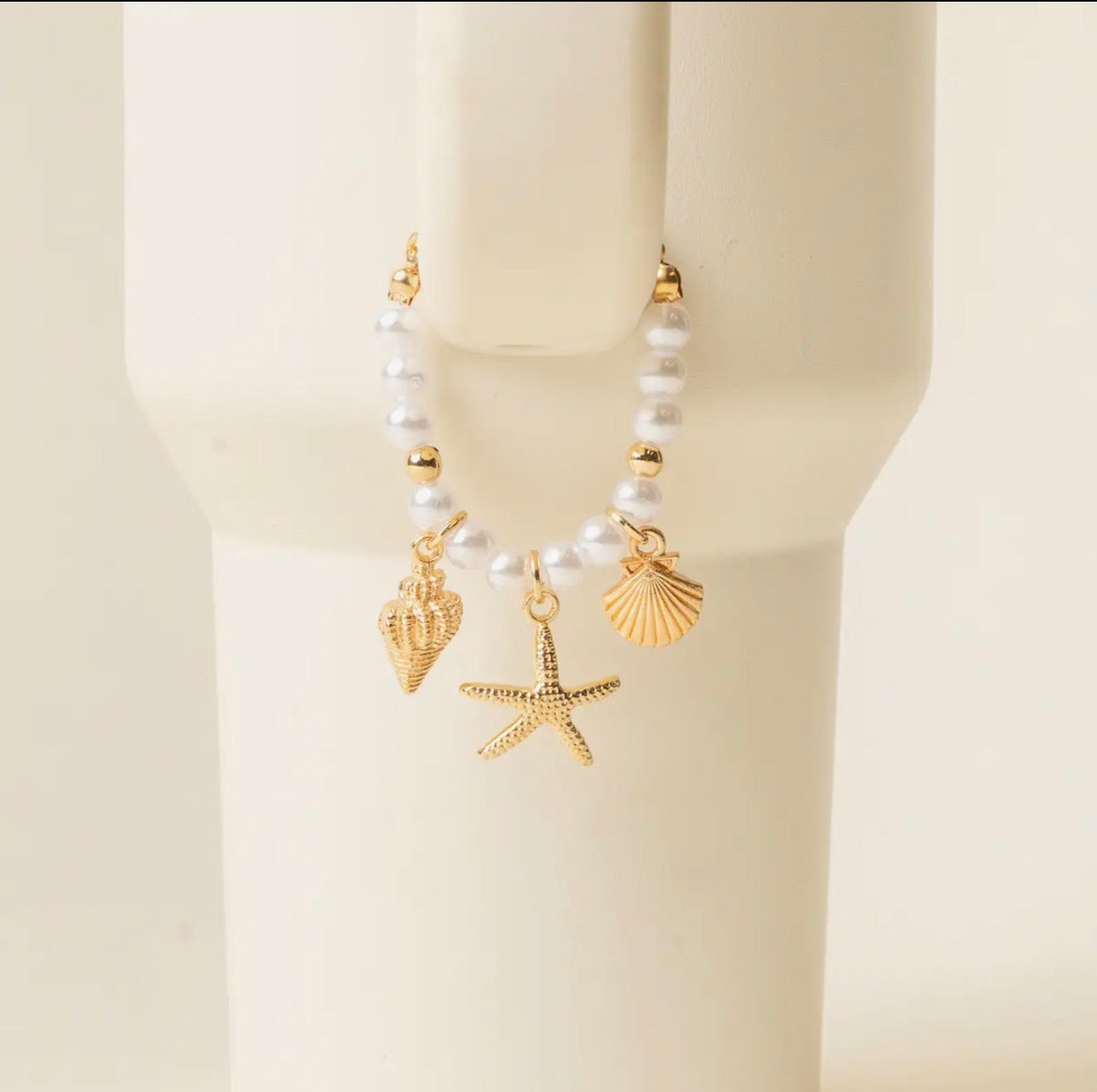 Tumbler Charm - Sea Shells