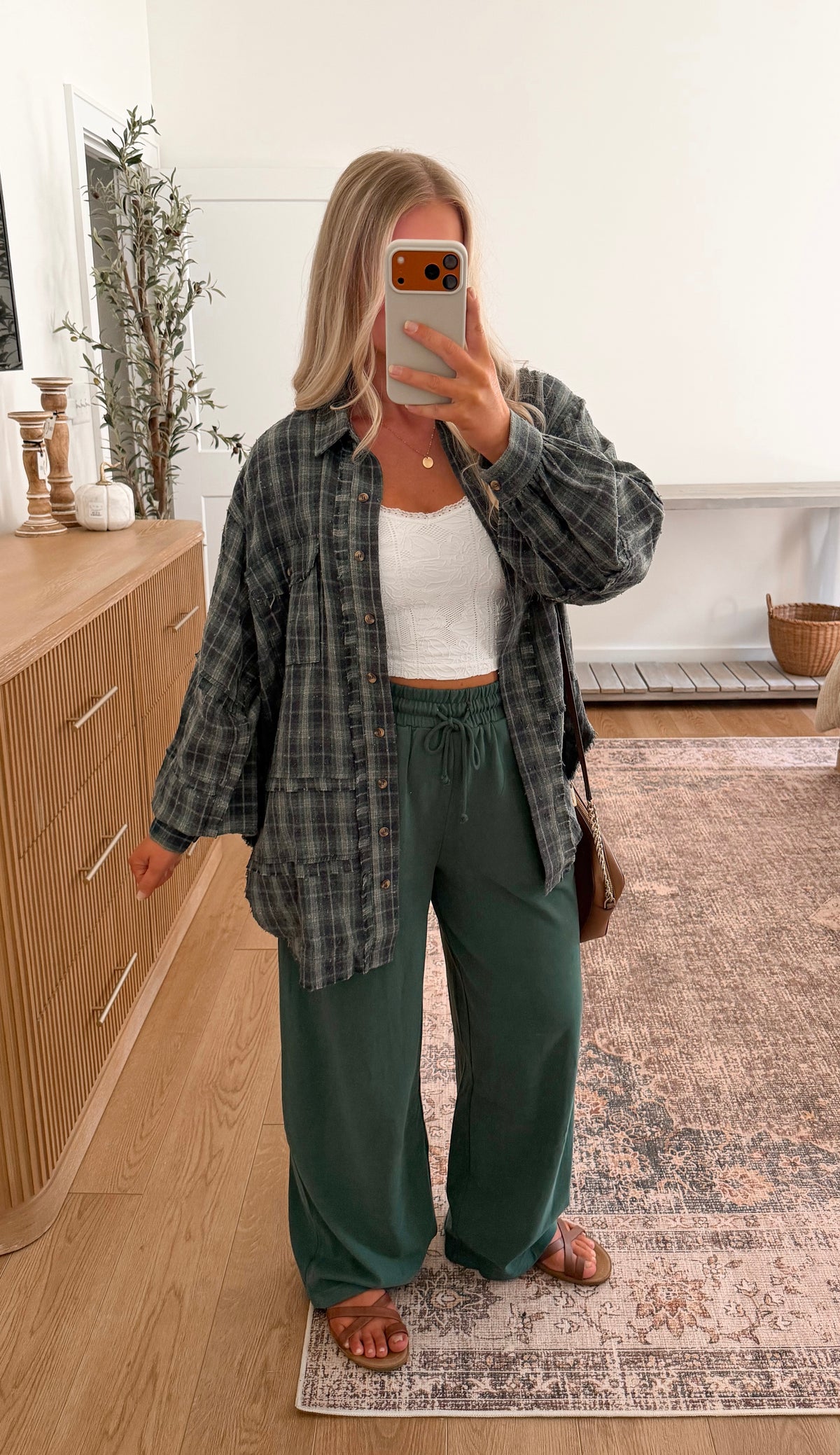 Meet Me By The Bonfire Flannel