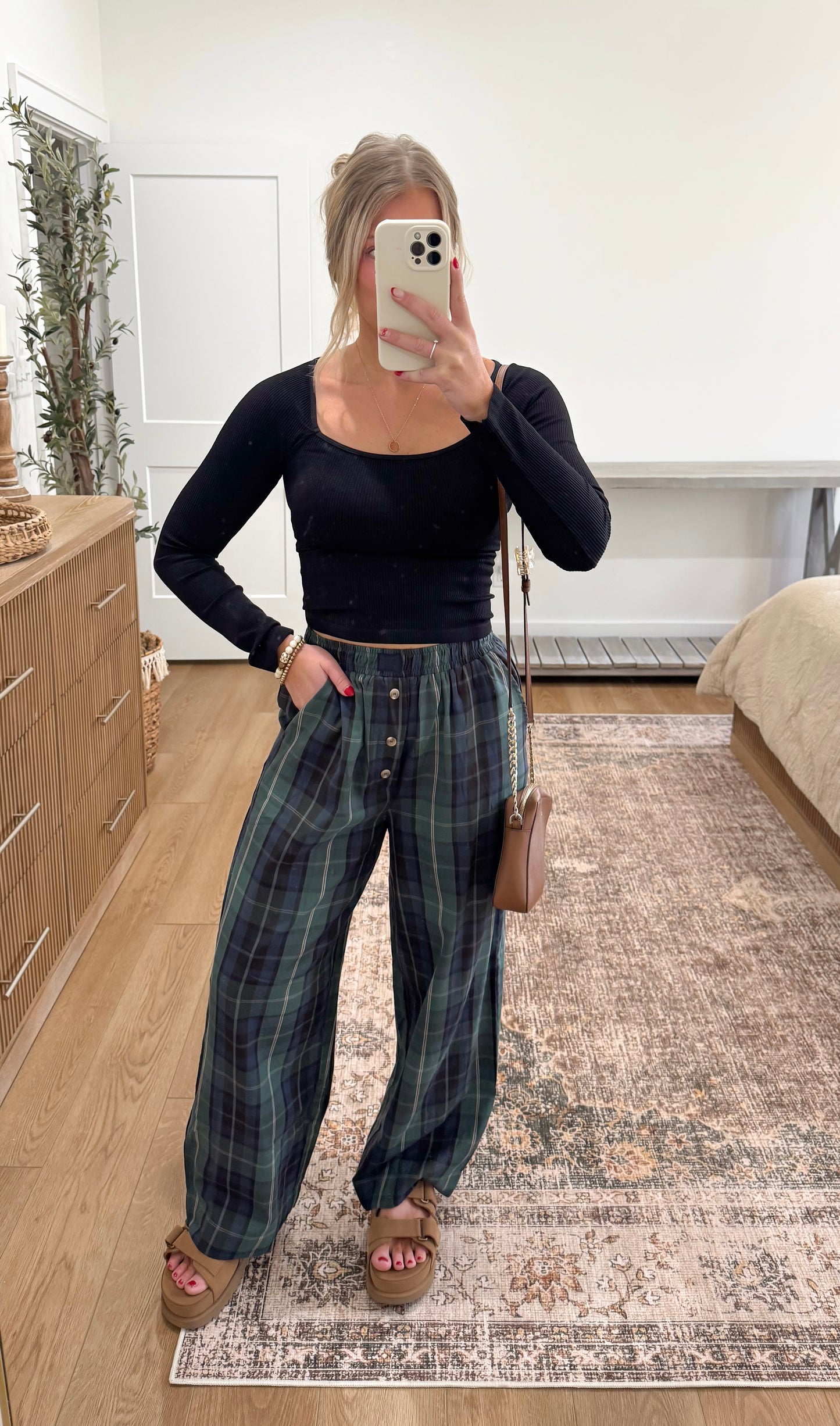 Plaid Lounge Pants