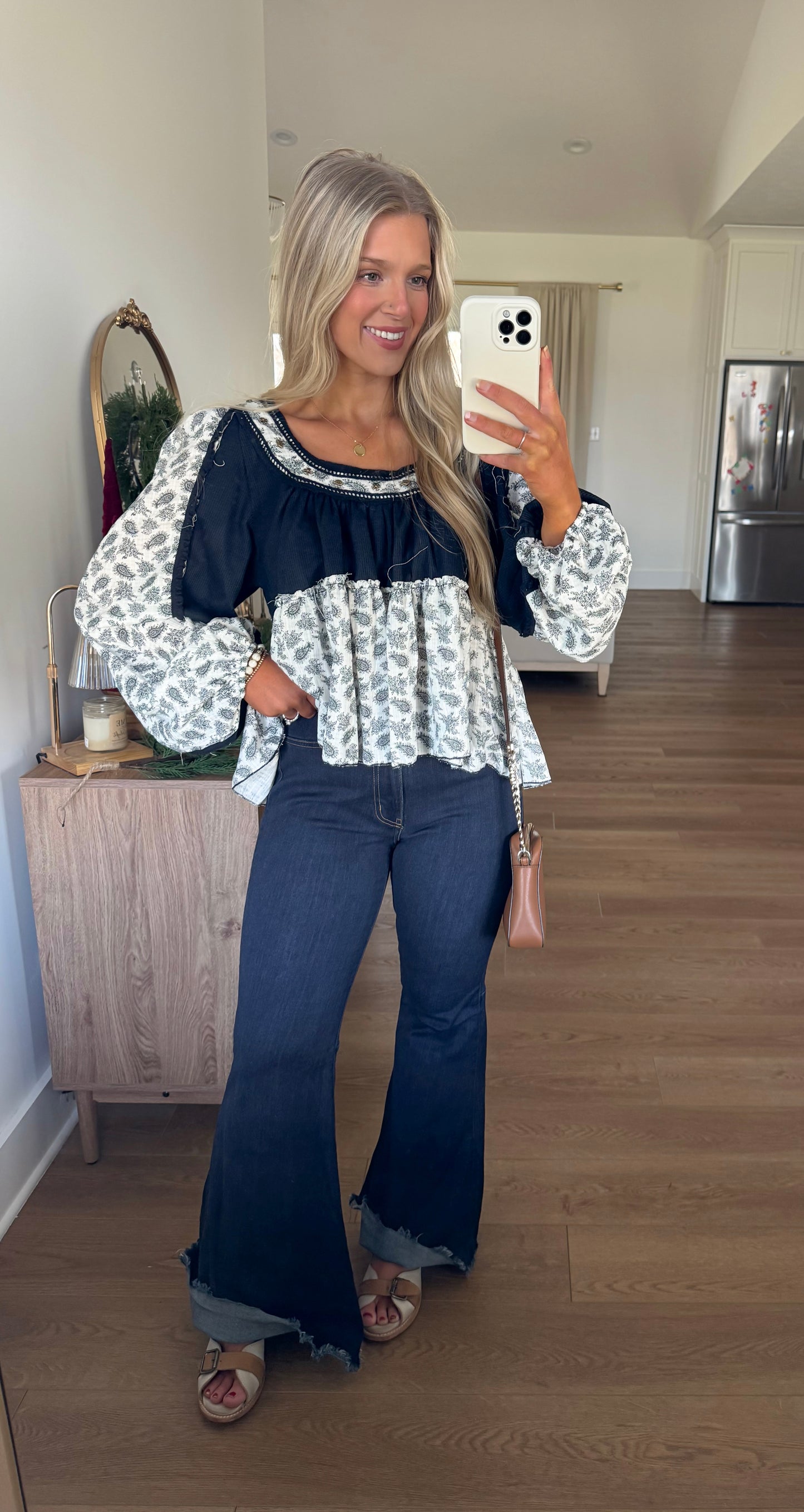 Paisley Thermal - Indigo