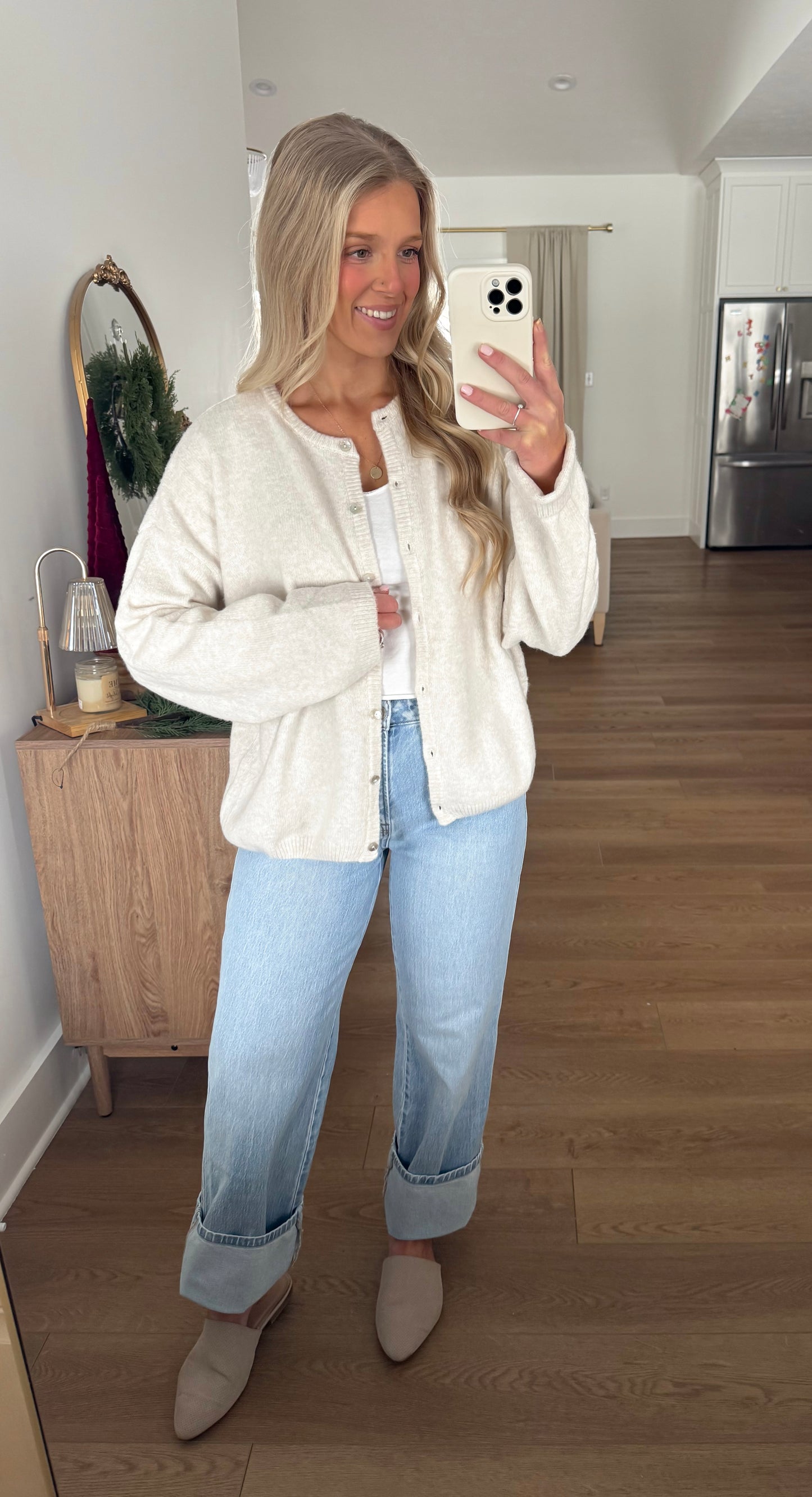 Bella Cardigan - Oatmeal