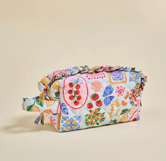 Quilted Cosmetic Bag - Ciao Bella