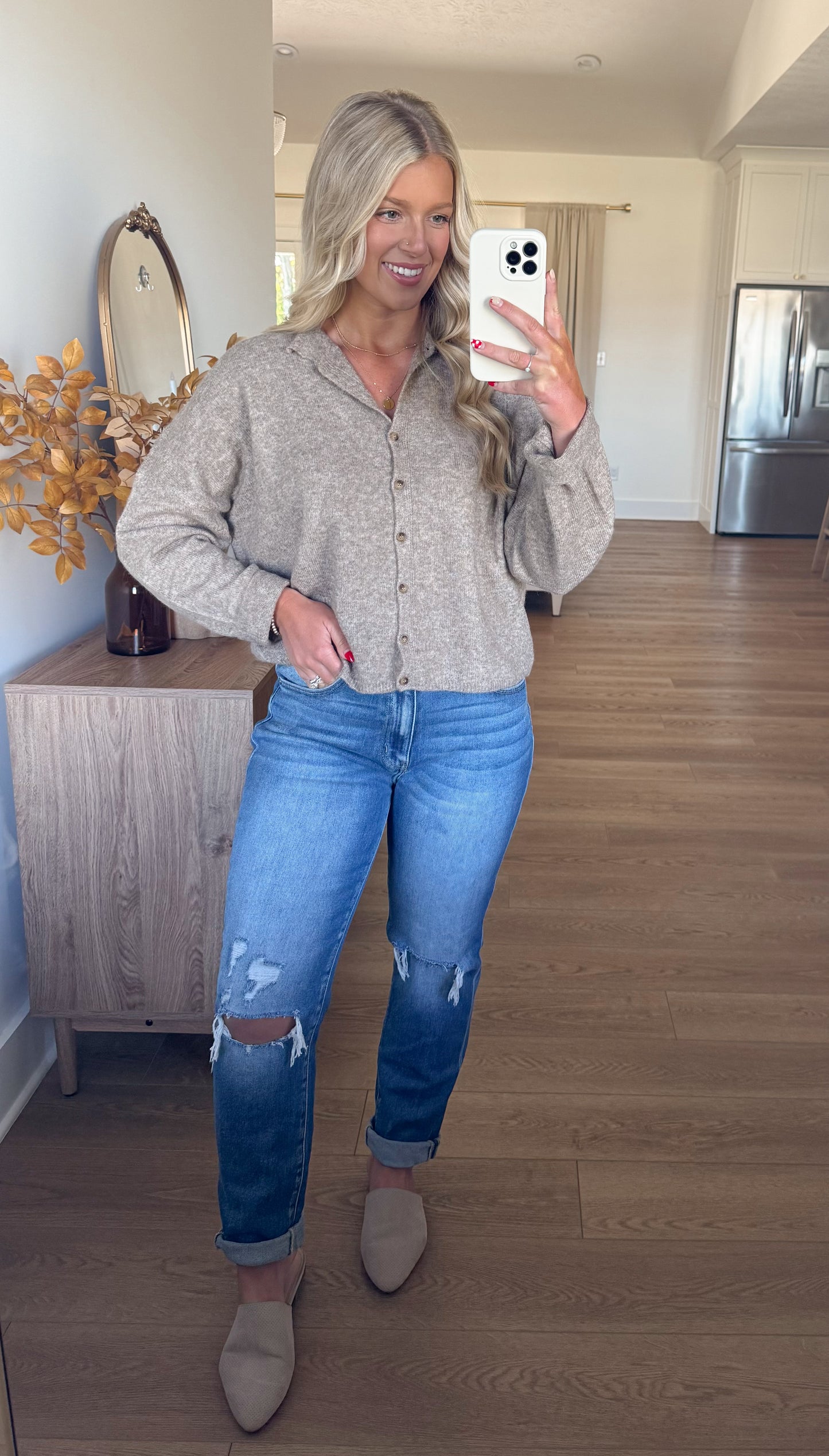 Bella Cardigan - Brown