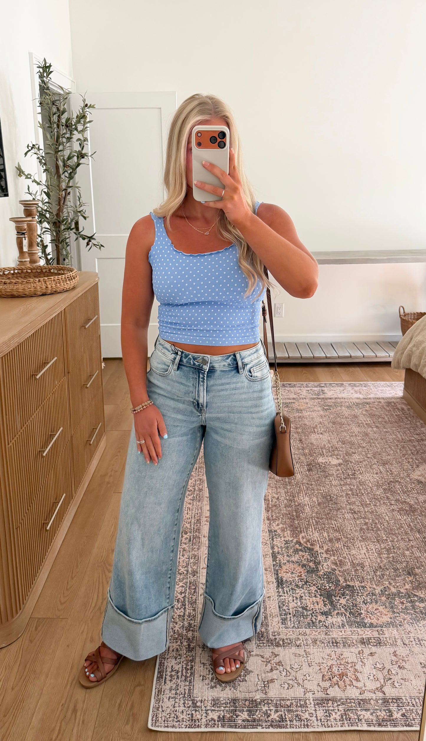 Sweet Spot Seamless Tank - Blue