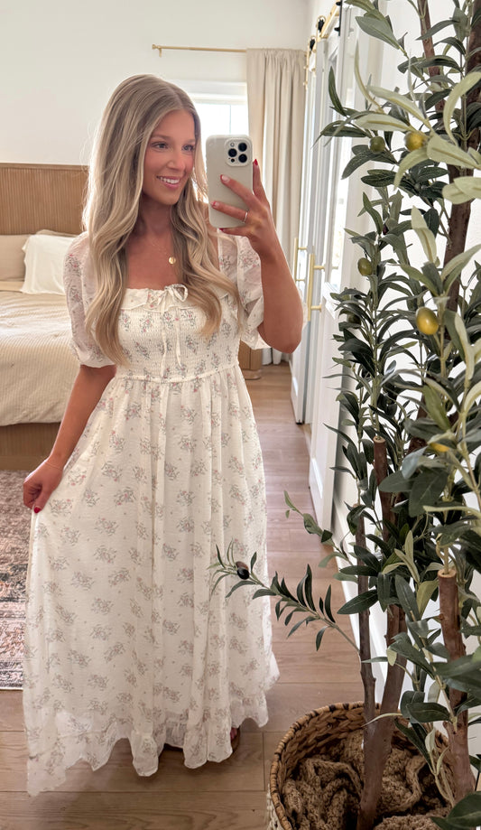 Garden Party Dress - Crème