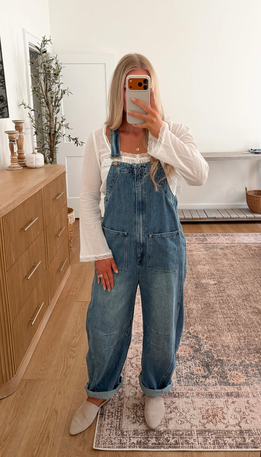 Fallin’ For Denim Overalls