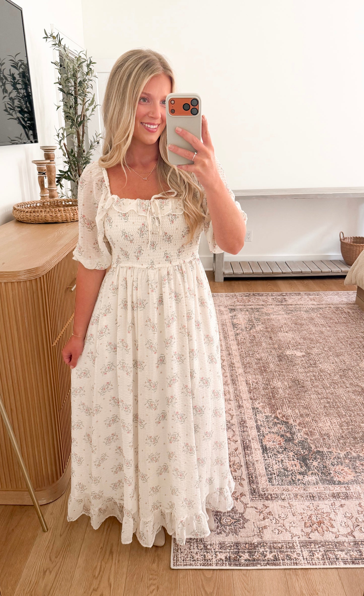 Garden Party Dress - Crème