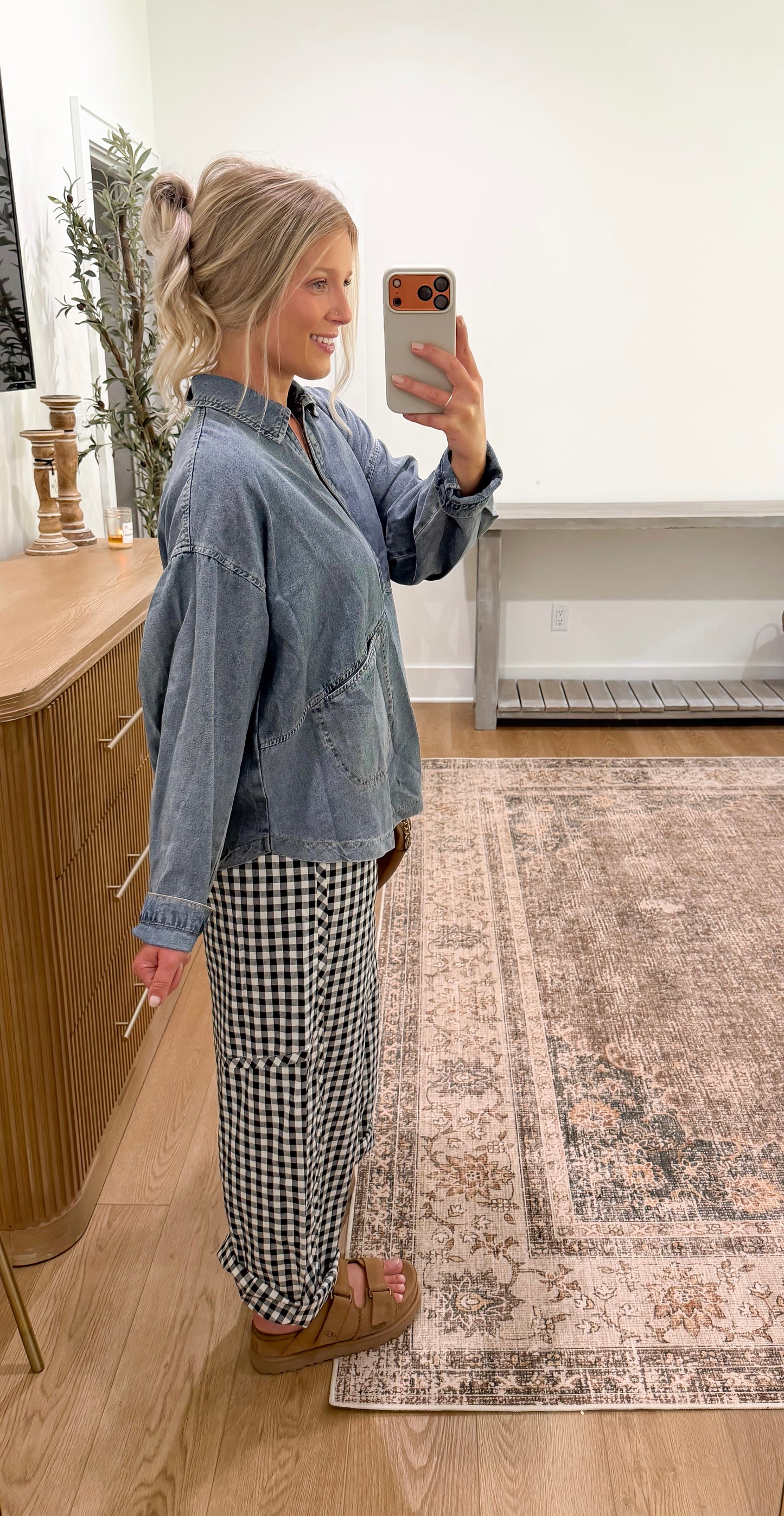 Easy Living Denim Top