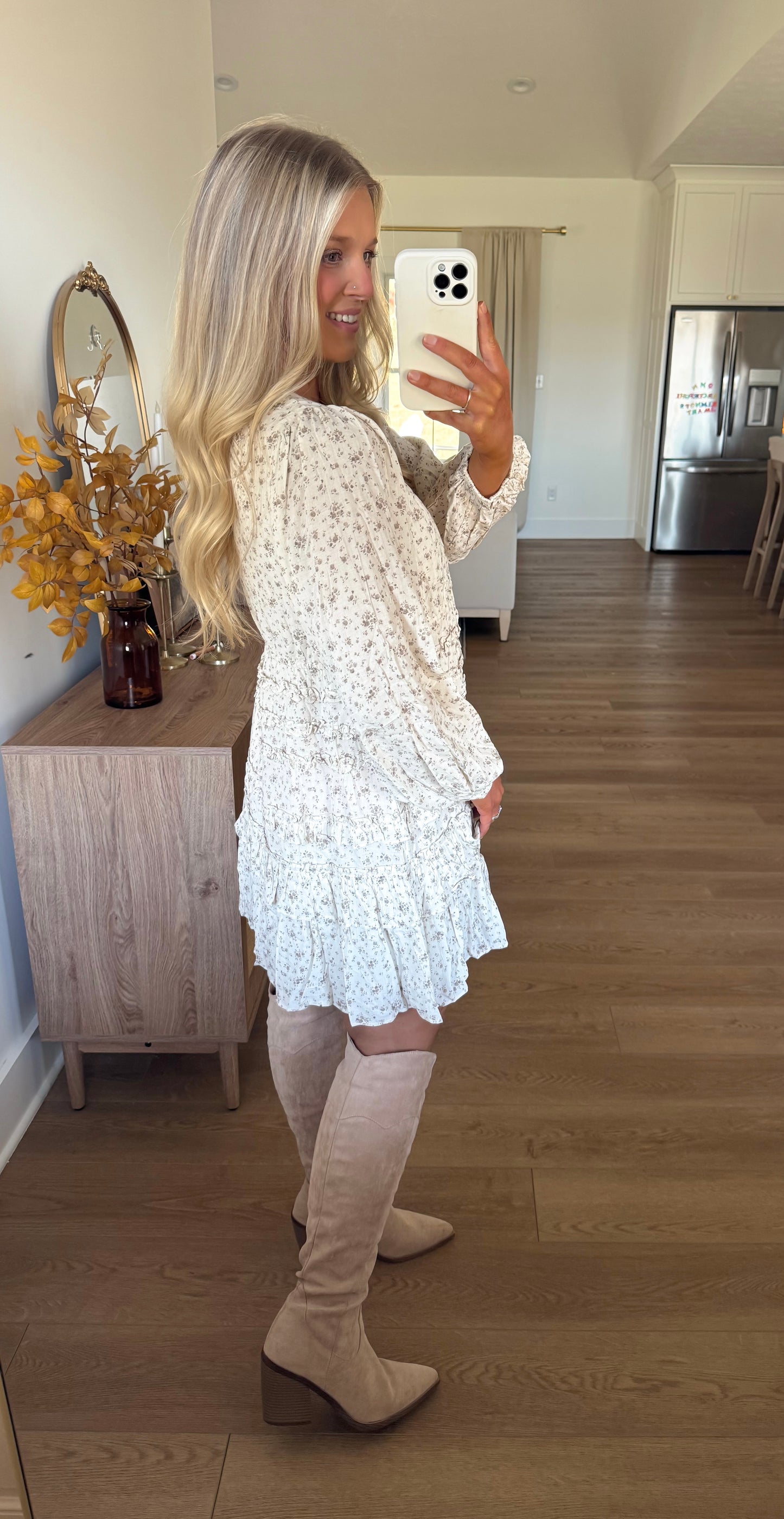 Living For Love Floral Dress