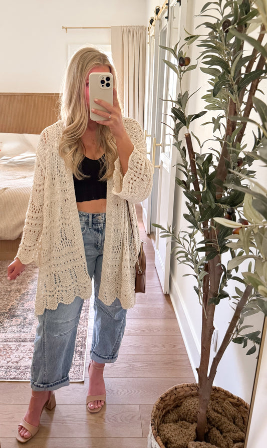 Natural Knit Cardigan