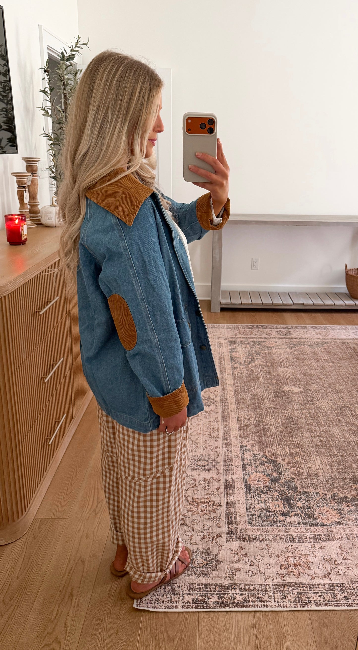 Harvest Charm Barn Jacket - Denim