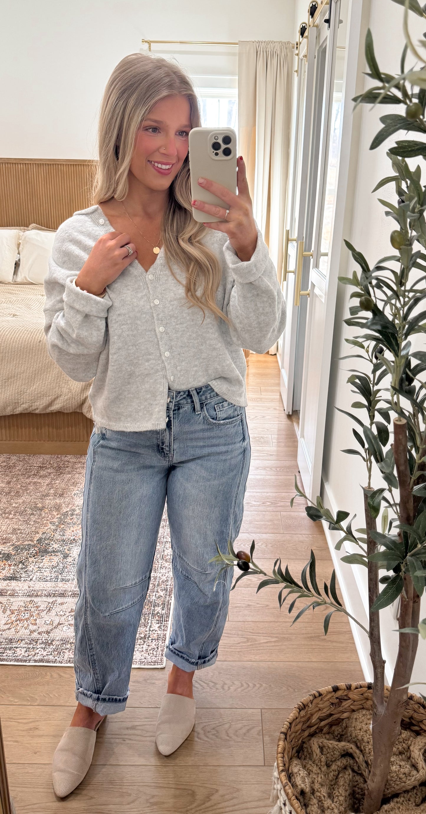 Bella Cardigan - Grey