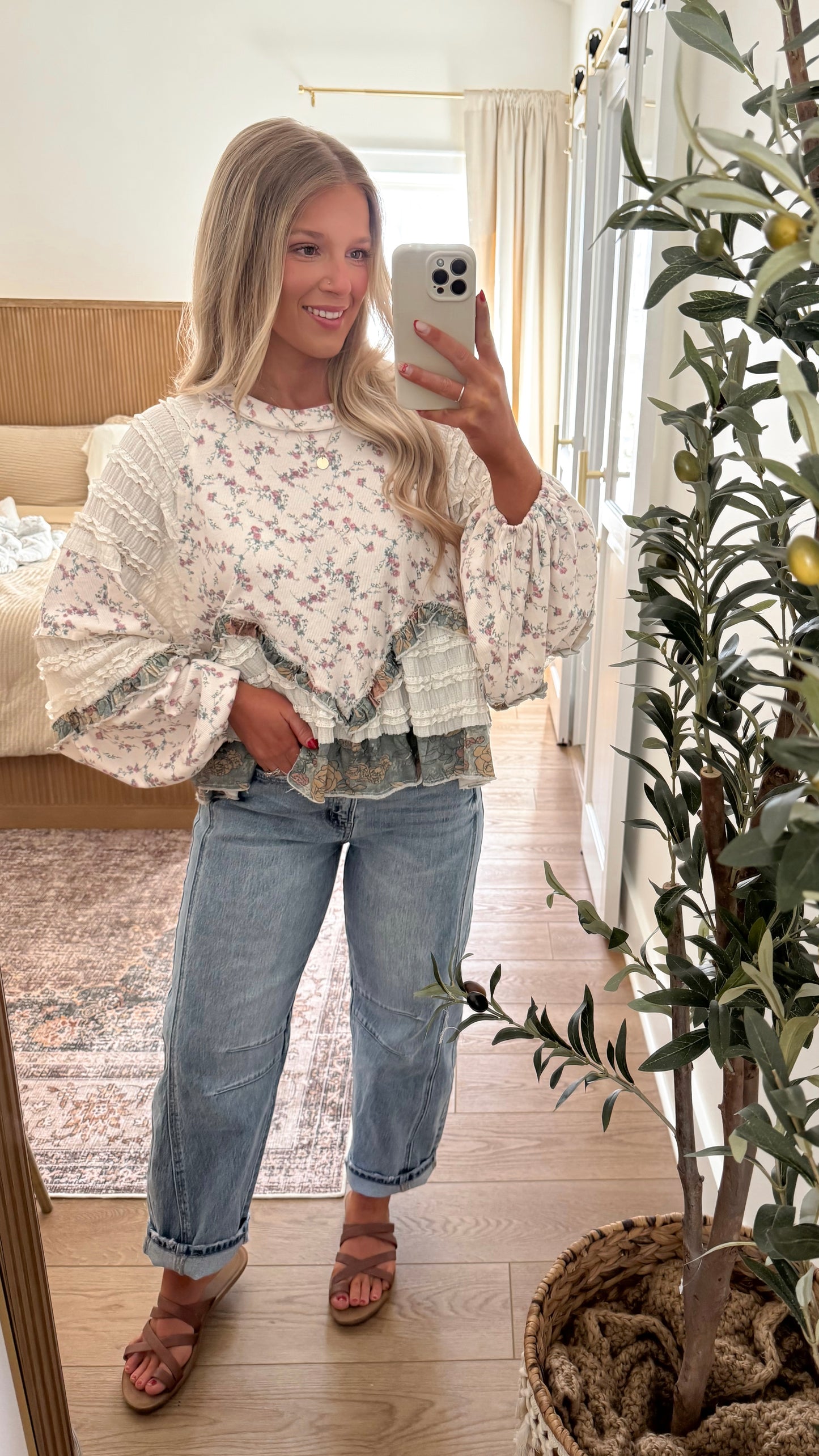 Adaline Floral Top