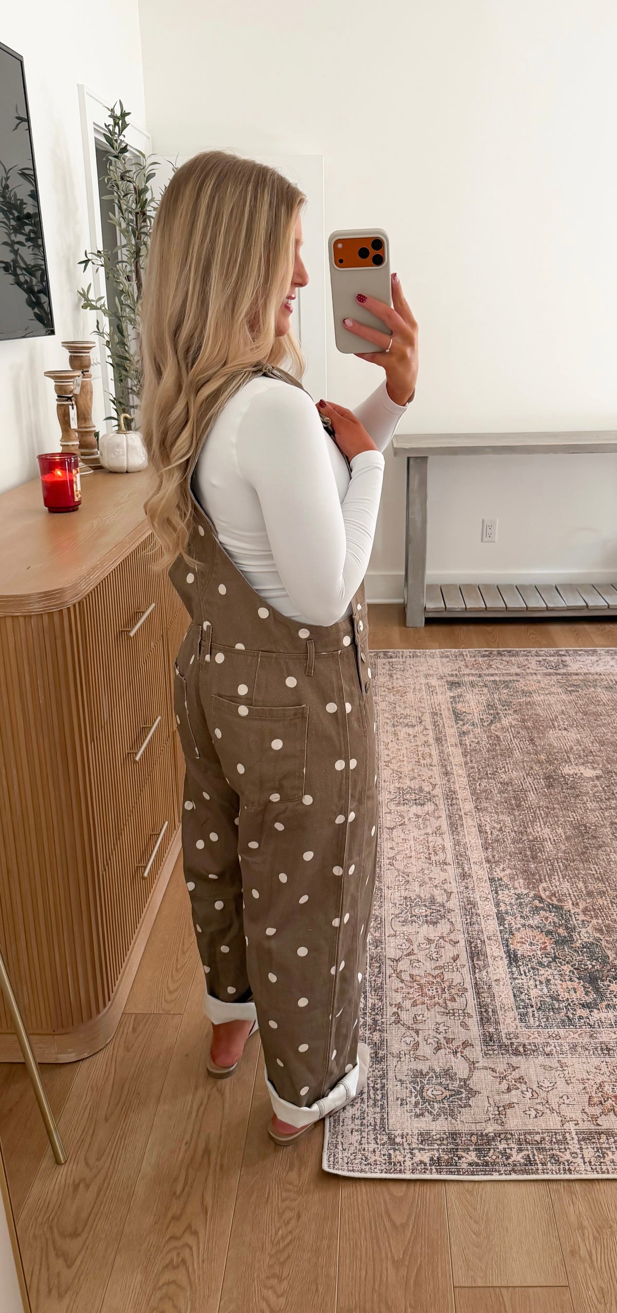 Polka Dot Overalls