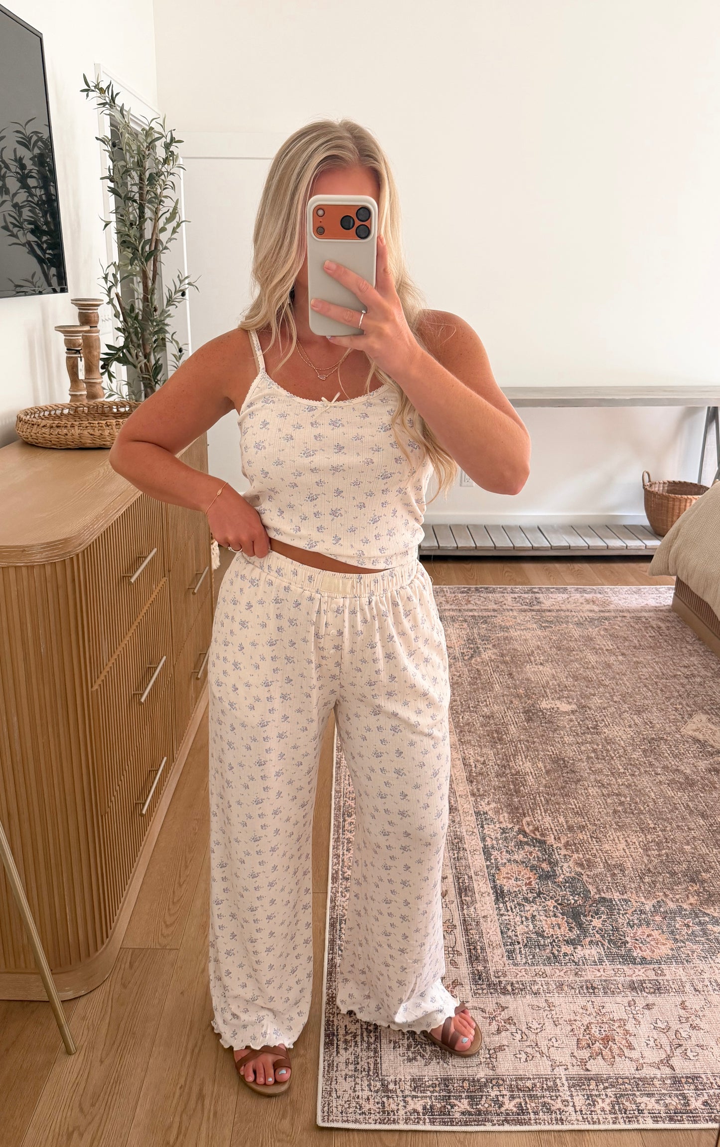 Floral PJ Set