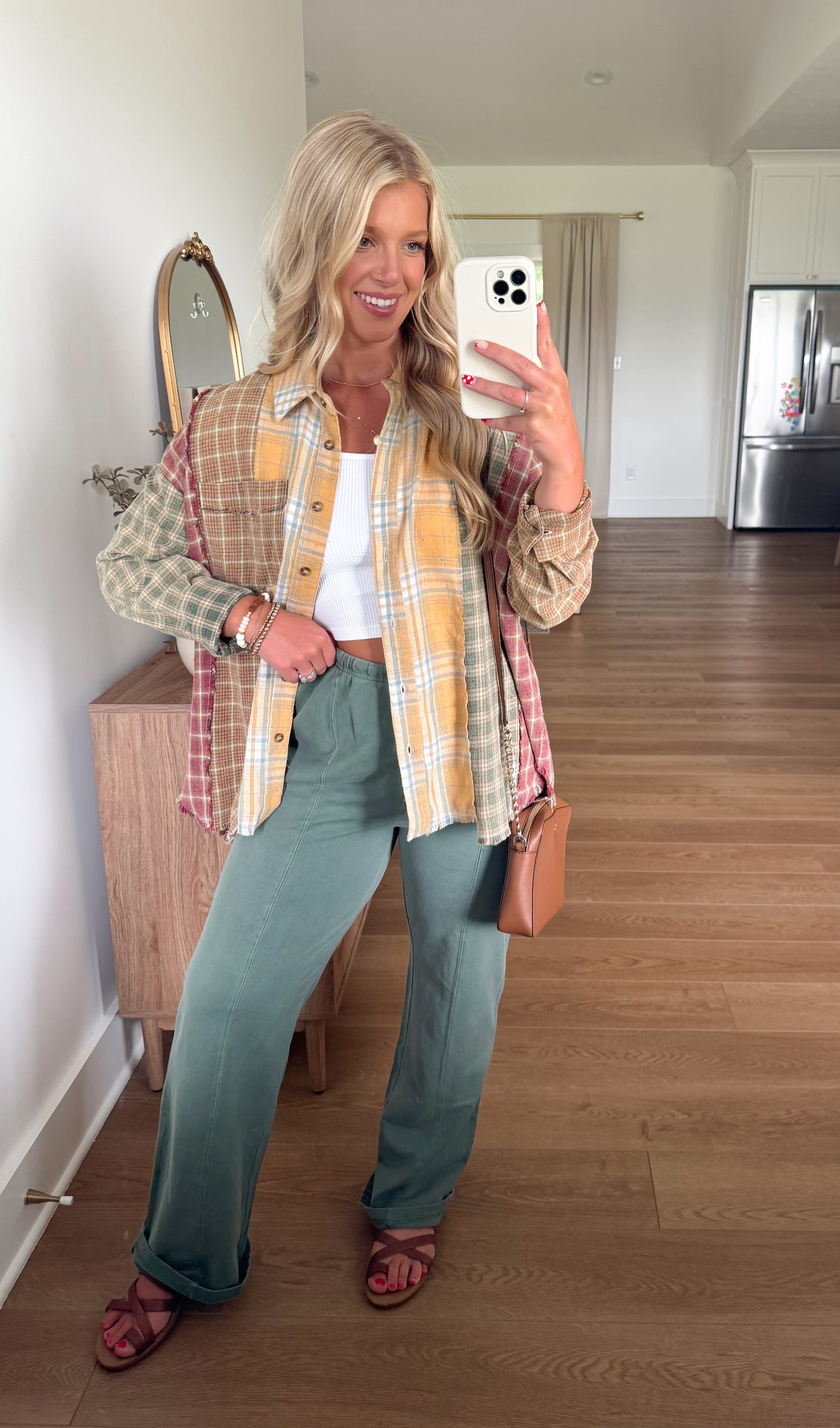 Ollie Mixed Plaid Flannel