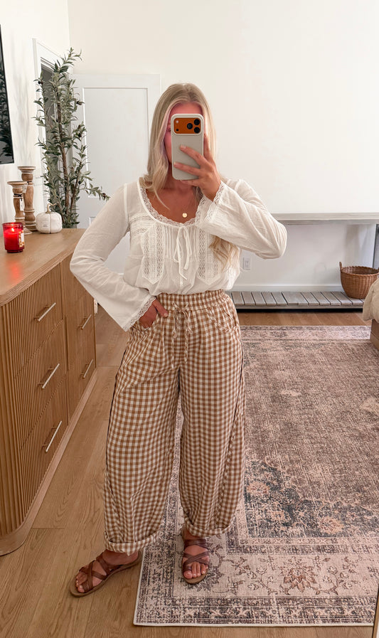 Delicate Darling Lace Top - White