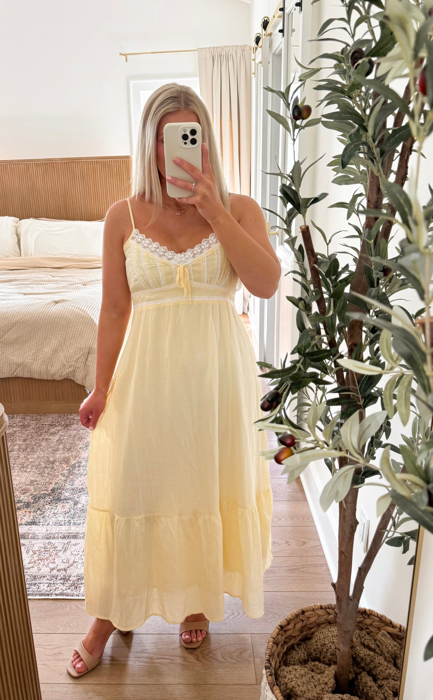 Sunshine Dress - Lemon