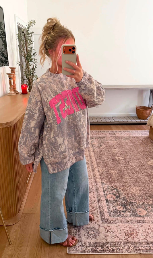 Midwest Camo MockNeck PREORDER (order separately from in stock items)