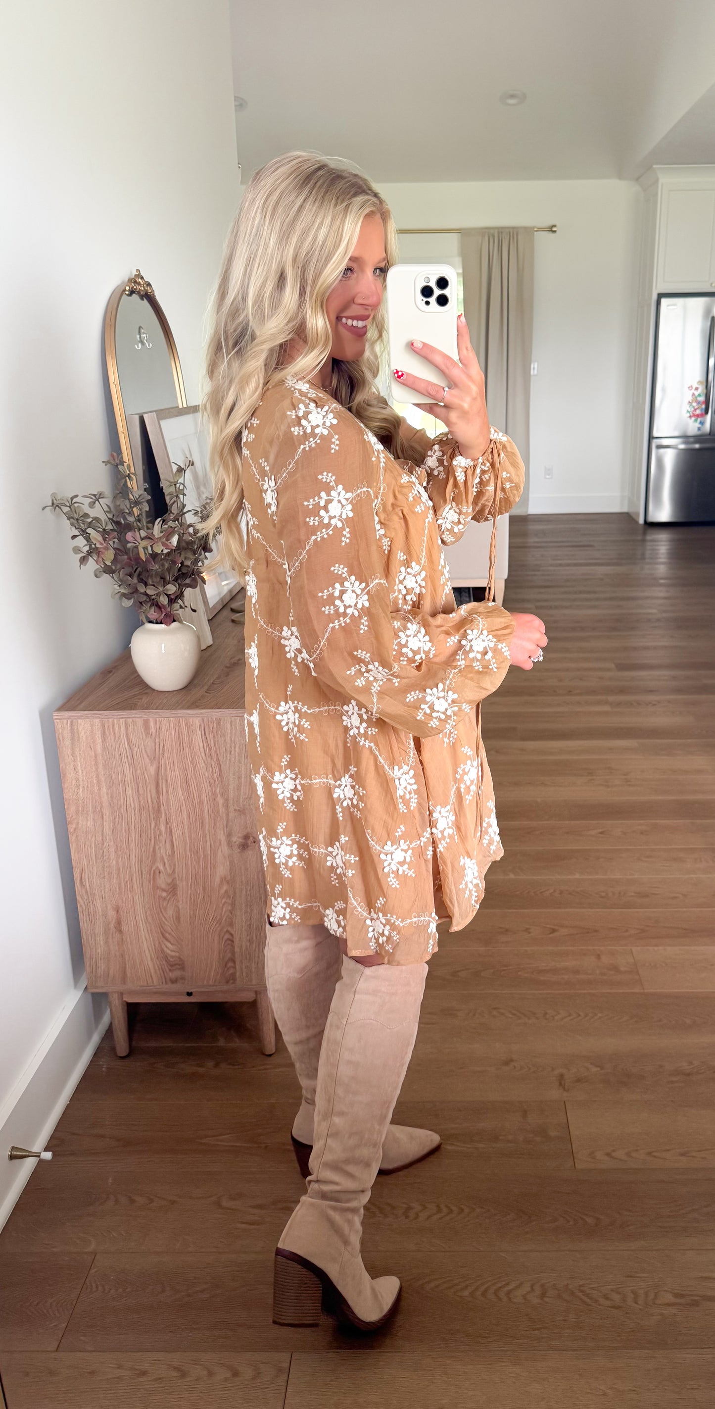 Willow Embroidered Dress