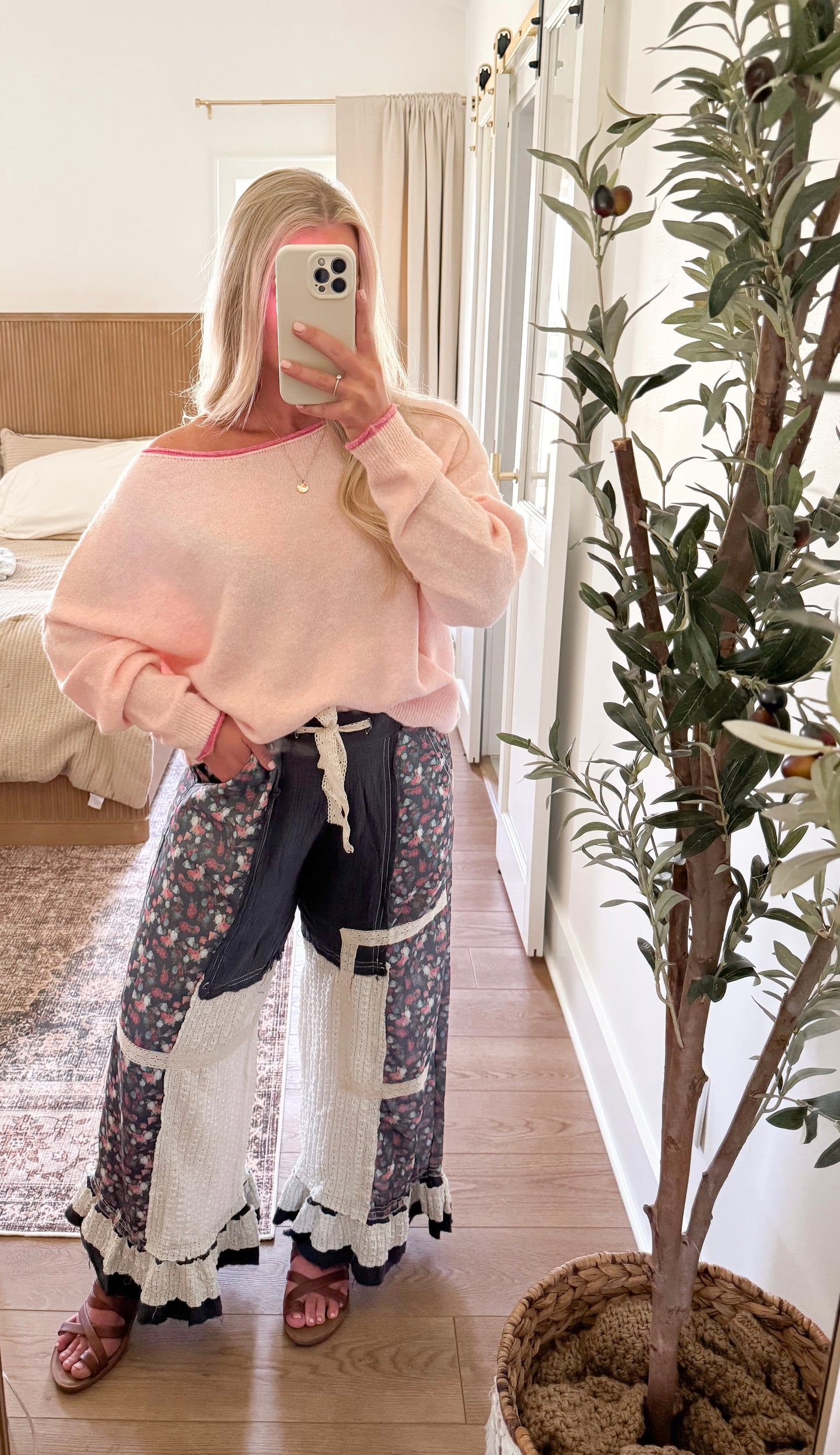 Pink Sweater