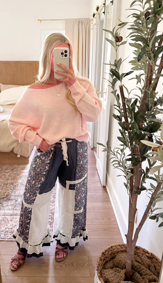 Pink Sweater