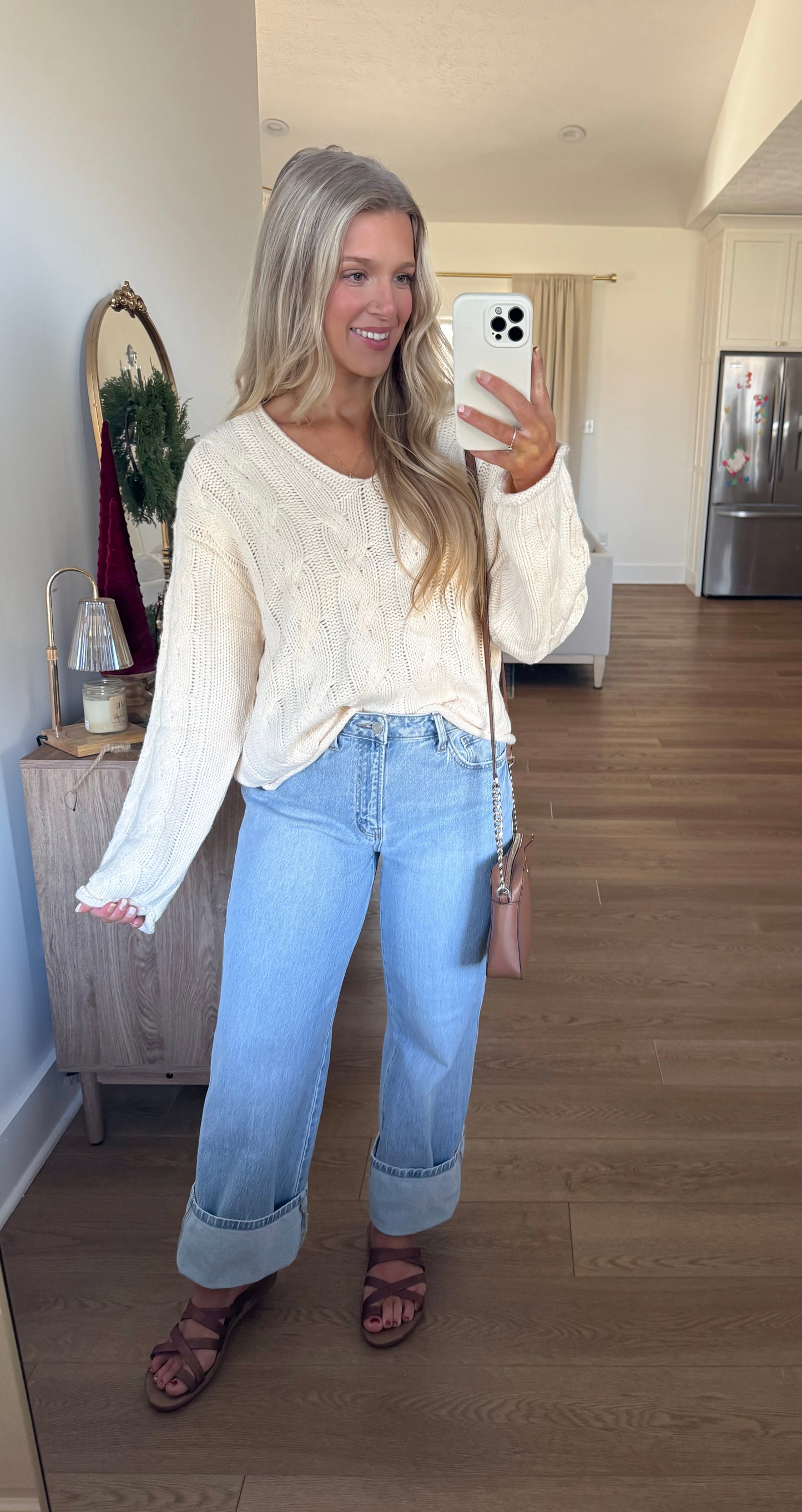 Warm Wishes Sweater - Cream