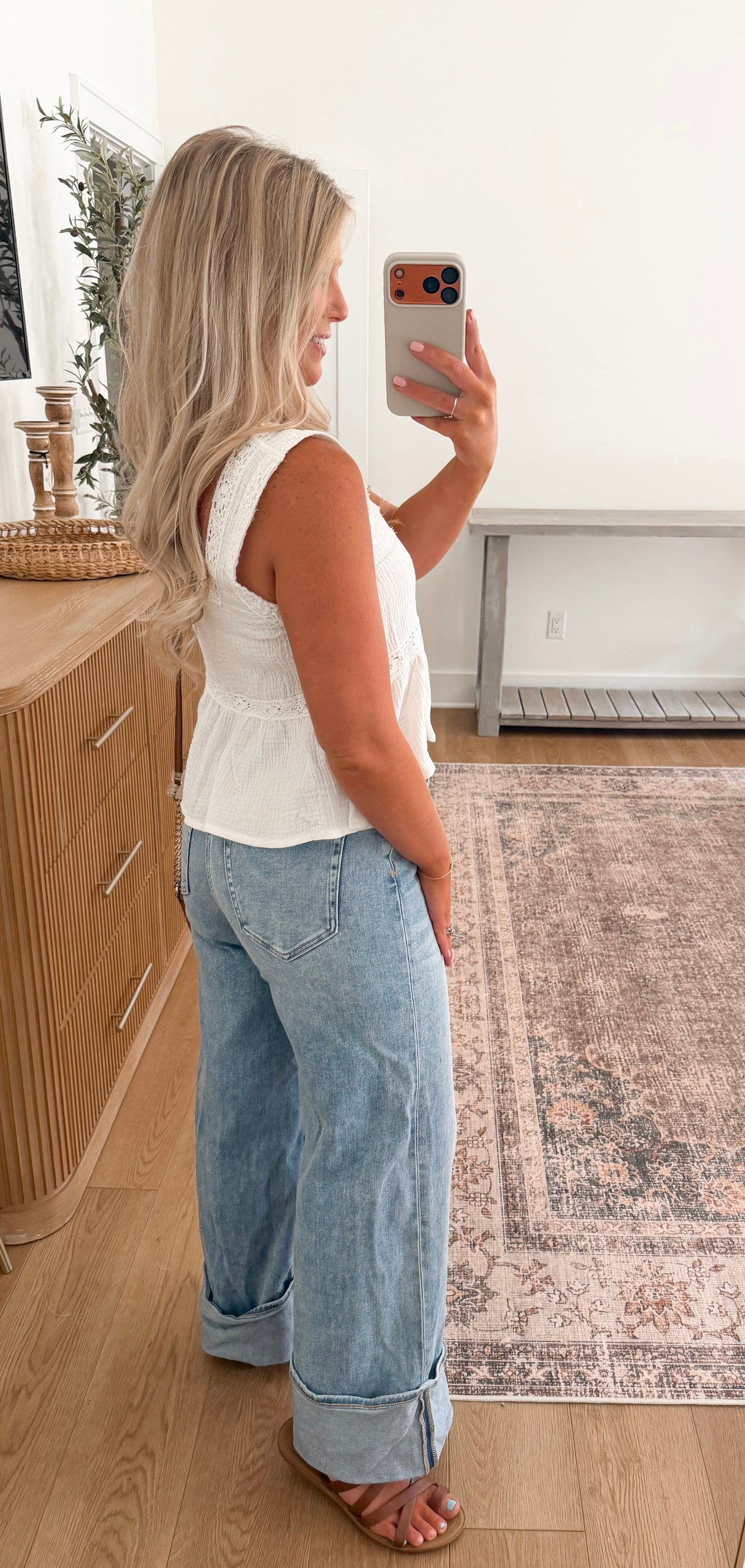Spring Breeze Floral Tank