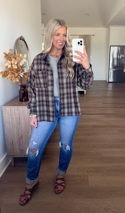 Flannel Button Up