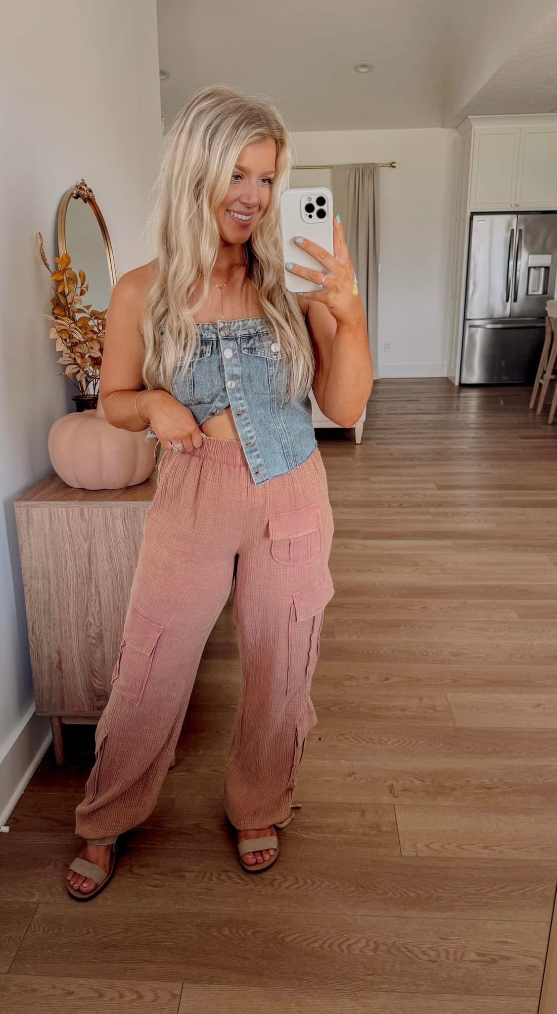 Cargo Pants - Terracotta