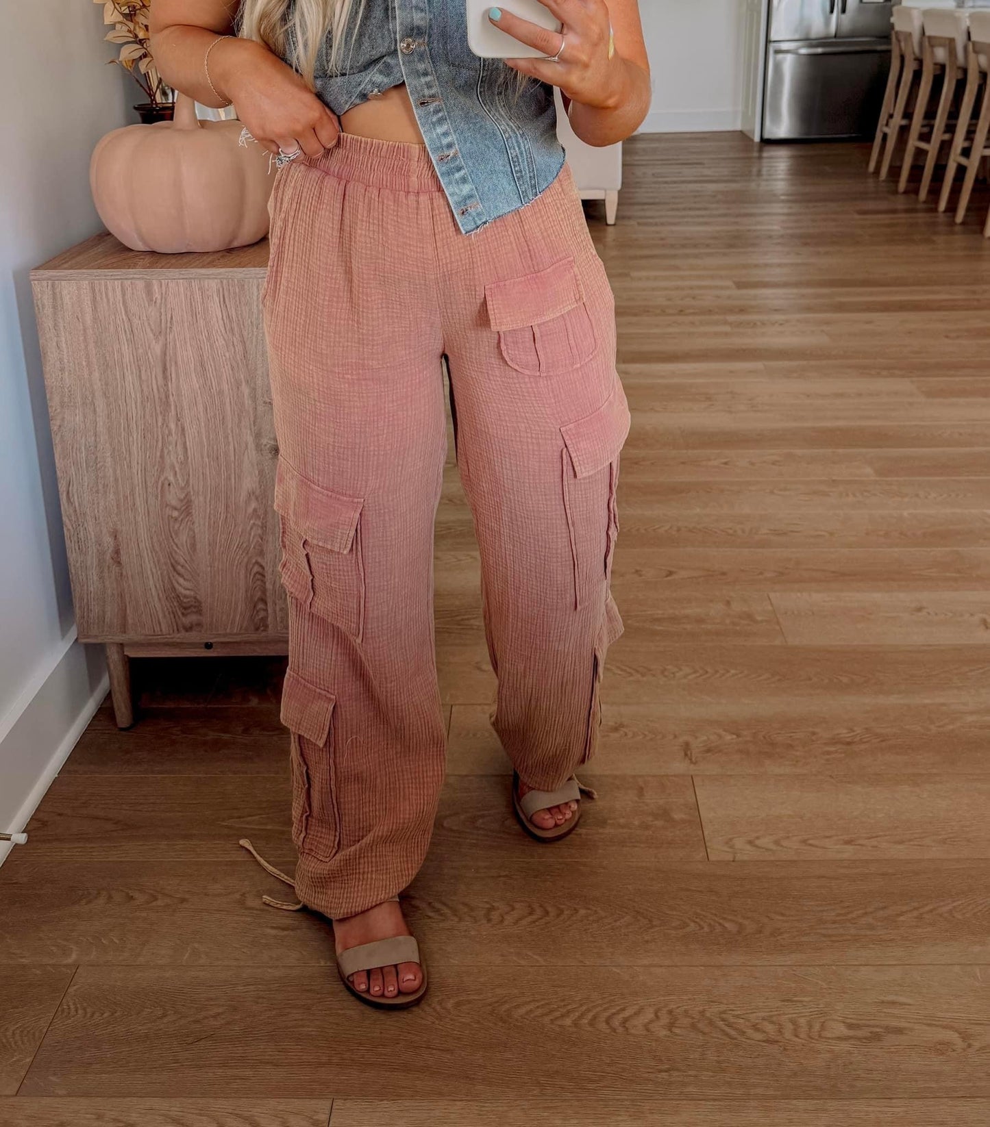 Cargo Pants - Terracotta