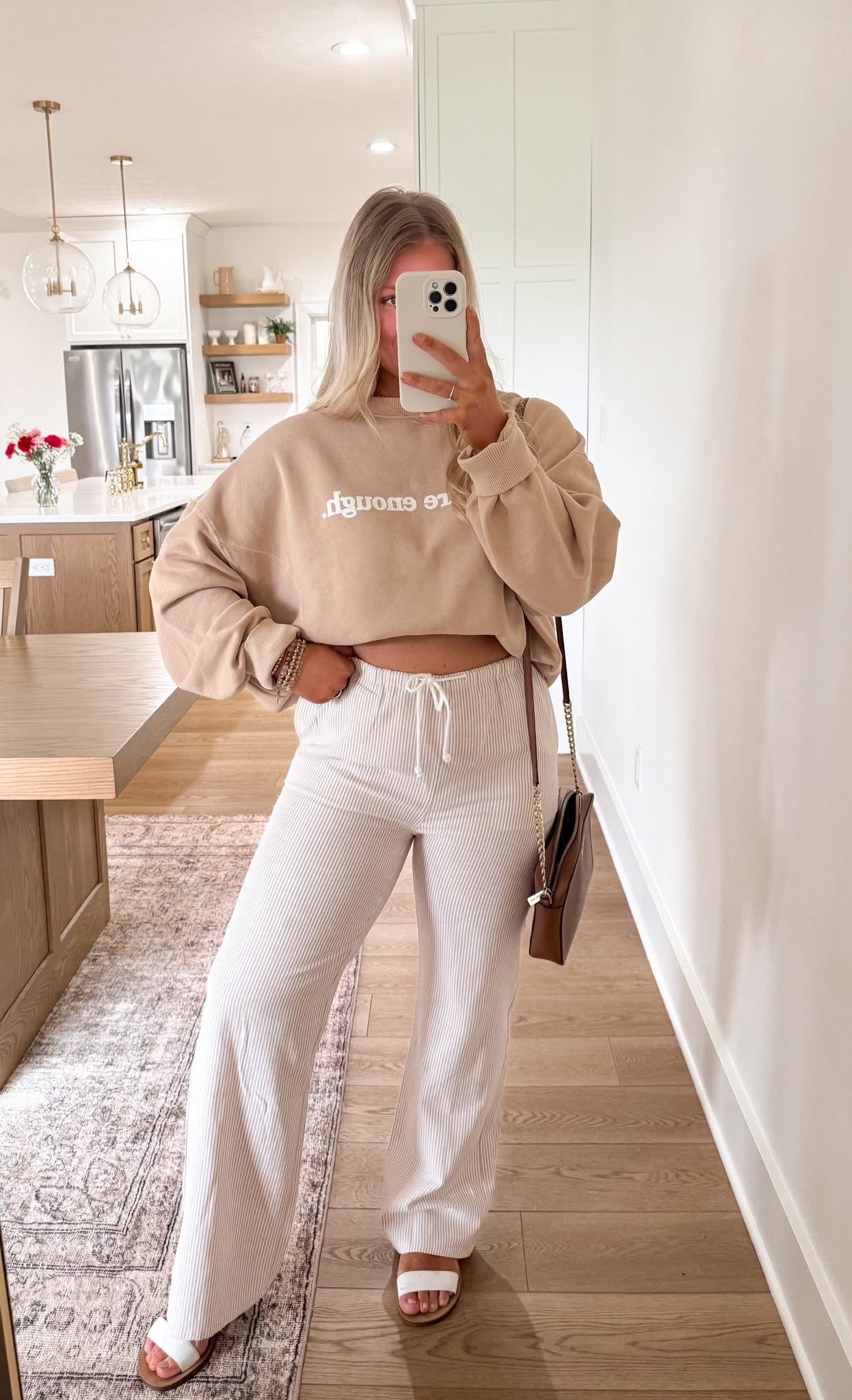 You Are Enough Crewneck