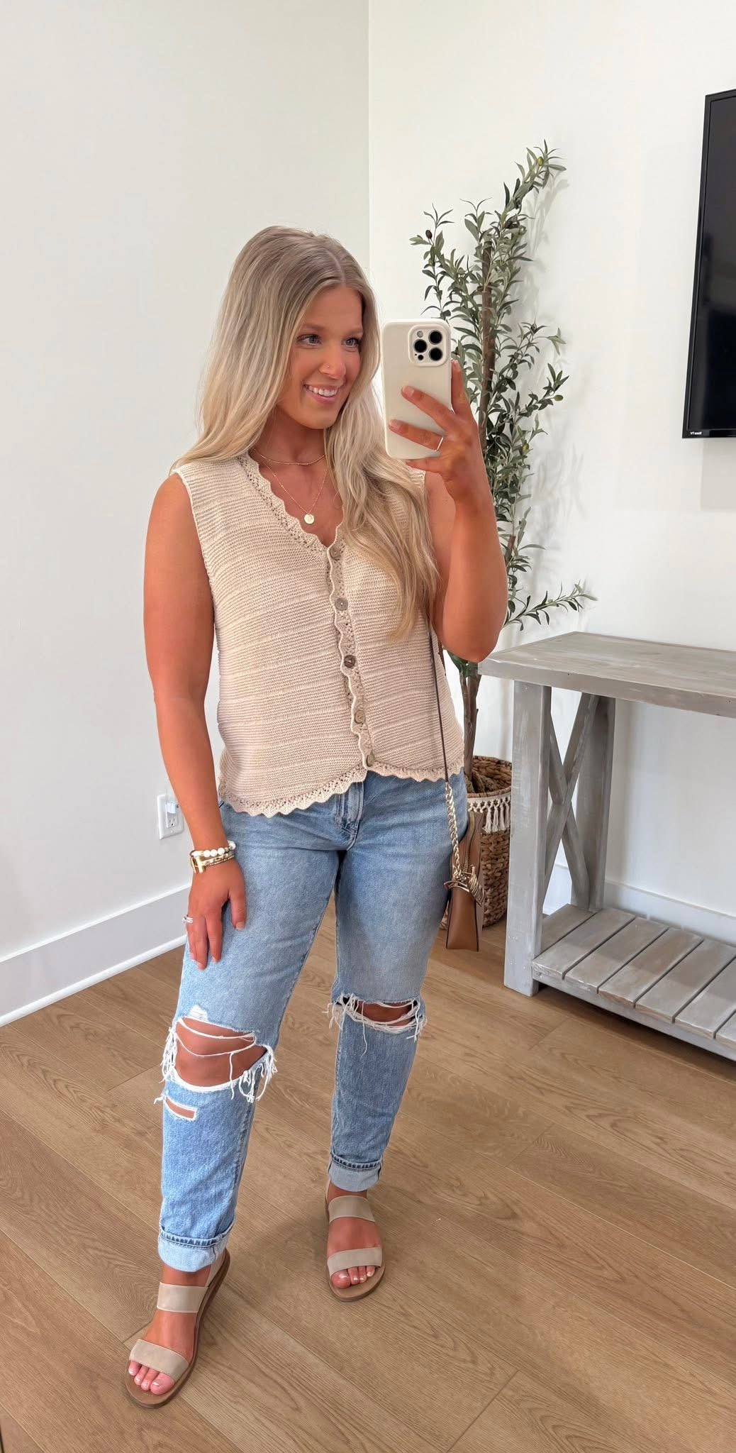 Alice Vest - Oatmeal