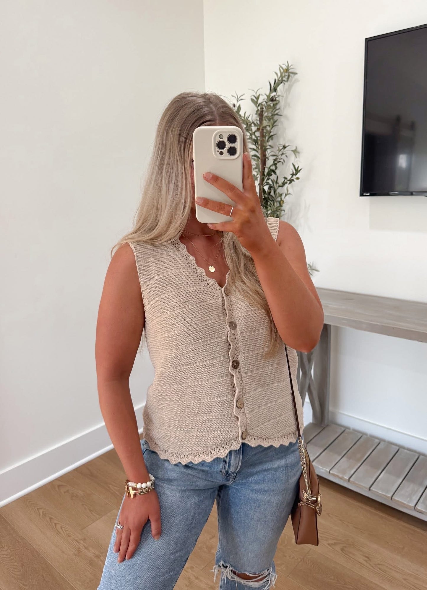 Alice Vest - Oatmeal