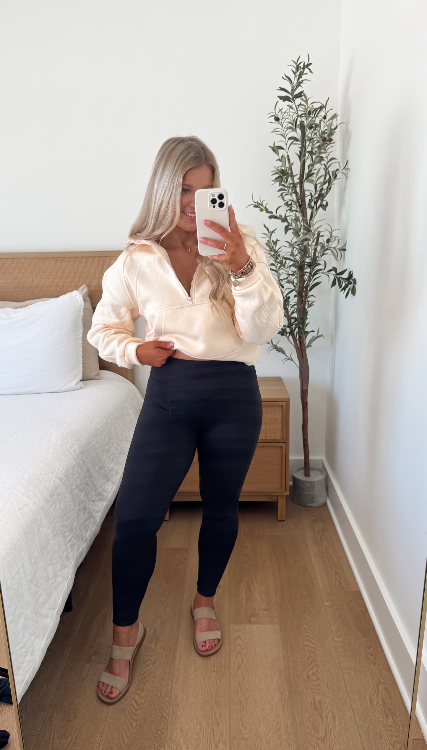 Zenana Microfiber Leggings - Black