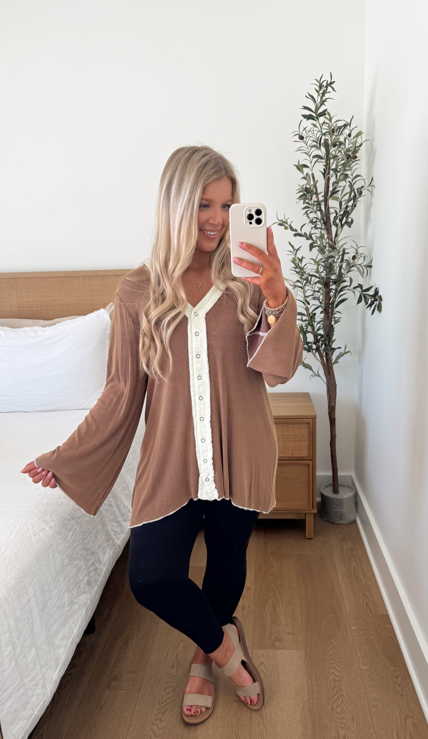 Sweater Tunic - Mocha
