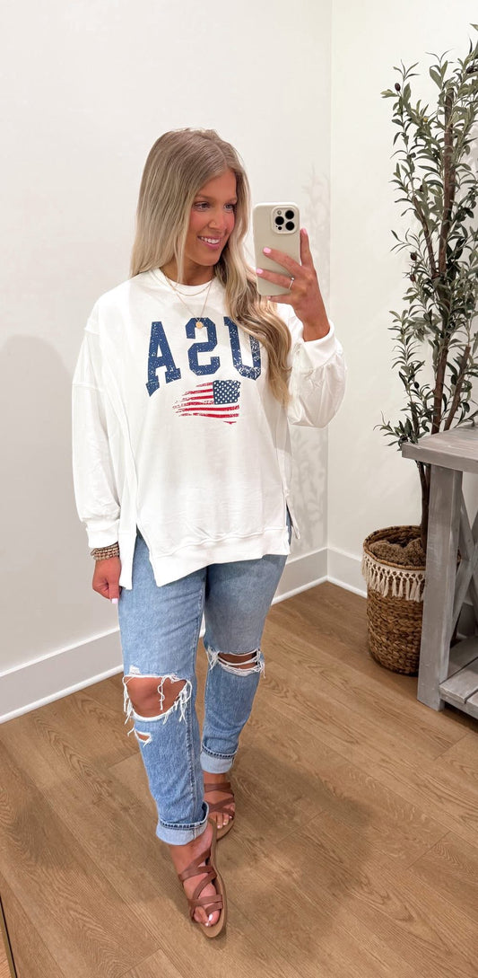 USA Crewneck