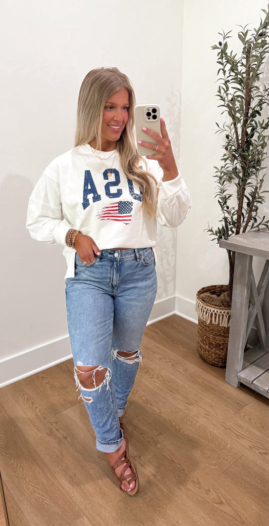 USA Crewneck