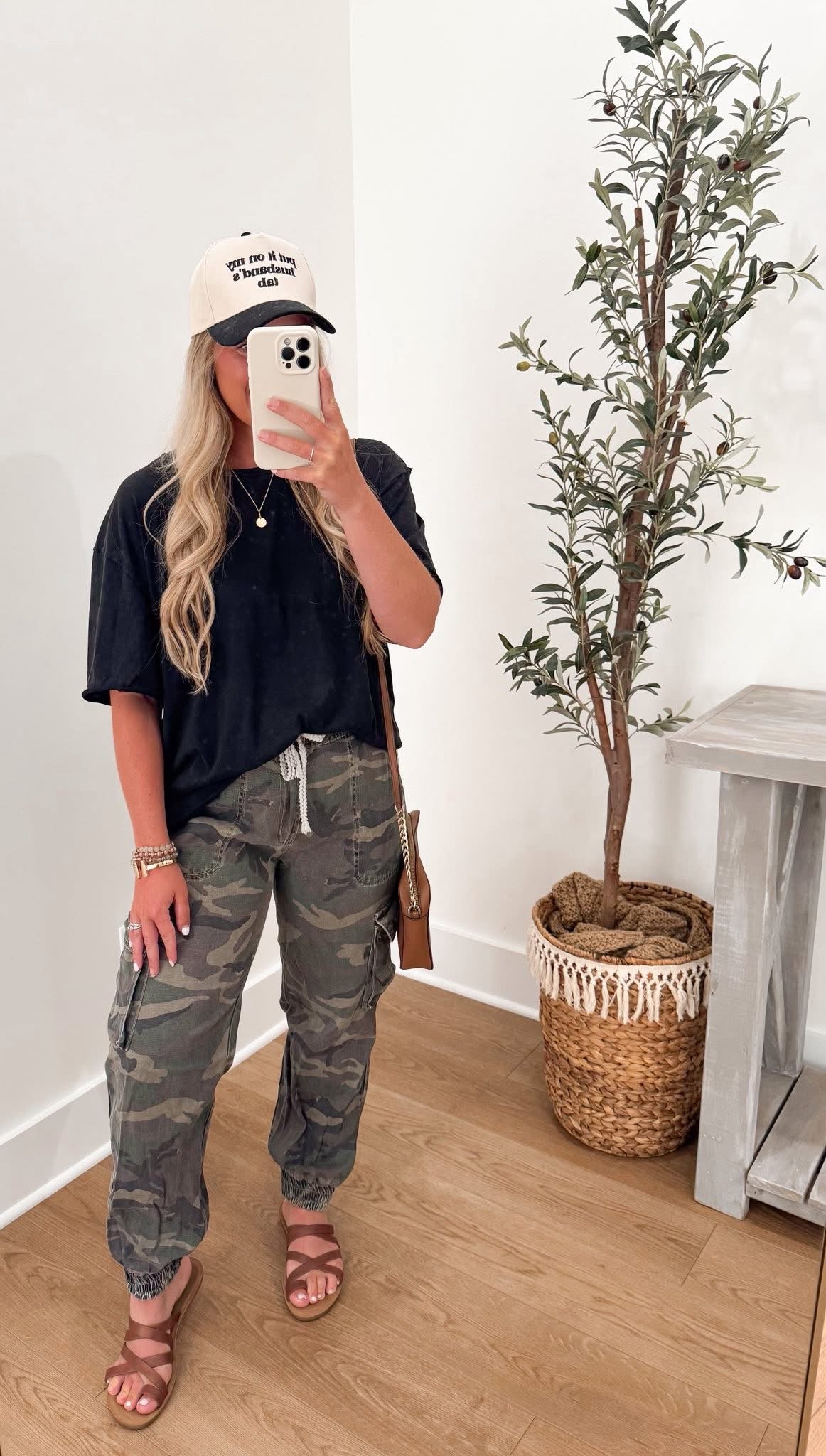 Oversized Boyfriend Tee - Black