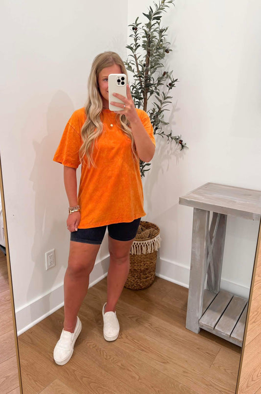 Boyfriend Tee - Orange